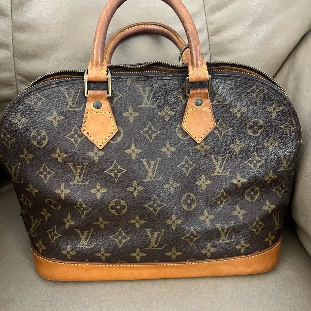 🏆💎💯 Louis Vuitton Alma Monogram Brown - Picture 2 of 7